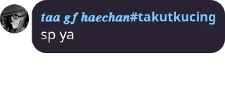 🤔 emoji taa gf haechan Telegram sticker 12 of 32