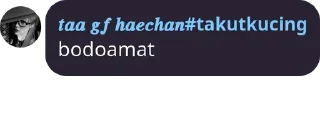 🖕 emoji taa gf haechan Telegram sticker 17 of 32
