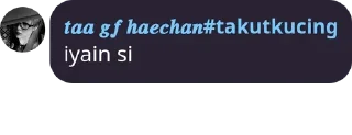 Sticker from taa gf haechan