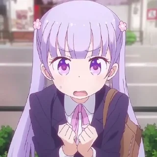 💜 emoji suzukaze aoba @Moontelaxx Telegram sticker 6 of 35
