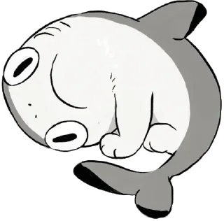 🦈 emoji shark!! Telegram sticker 15 of 52