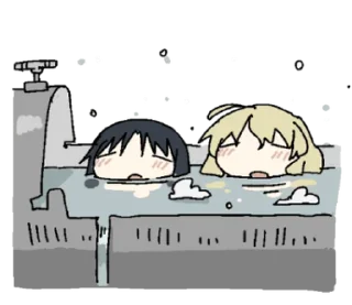 Sticker from 少女終末旅行のスタンプ @moe_sticker_bot