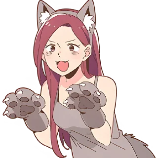 😺 emoji Lady Telegram sticker 16 of 32