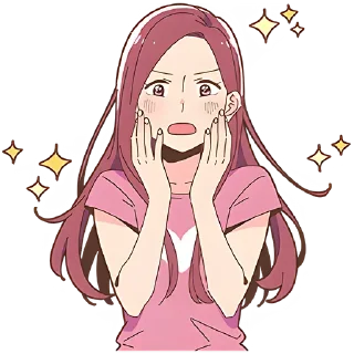 😳 emoji Lady Telegram sticker 24 of 32