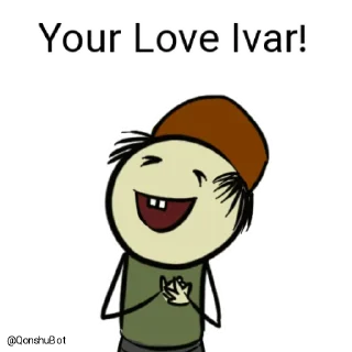 ❤️ emoji Ivar @Qonshubot Telegram sticker 7 of 32