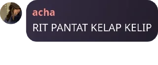 Sticker from punya gue