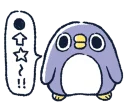 Sticker from 胖企鵝的內心話