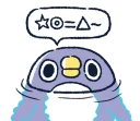 🌊 emoji 胖企鵝的內心話 Telegram sticker 17 of 81
