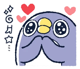 Sticker from 胖企鵝的內心話4