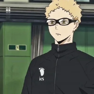 🏐 emoji ˑ ִ ֗ ¡ tsukishima ᵎ ˖࣪ @sweetymills ₊˚･ Telegram sticker 22 of 70