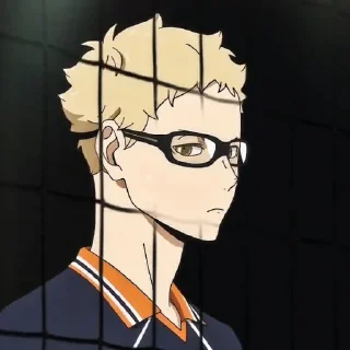 🏐 emoji ˑ ִ ֗ ¡ tsukishima ᵎ ˖࣪ @sweetymills ₊˚･ Telegram sticker 9 of 70