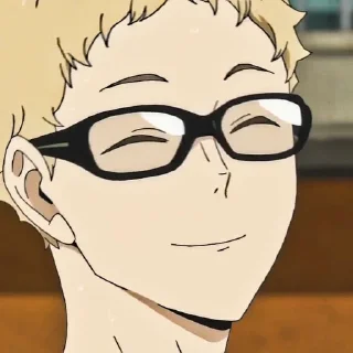 🏐 emoji ˑ ִ ֗ ¡ tsukishima ᵎ ˖࣪ @sweetymills ₊˚･ Telegram sticker 10 of 70