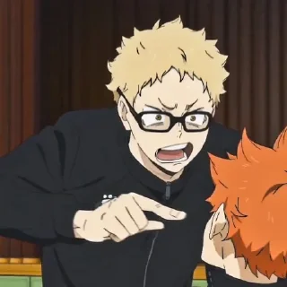 🏐 emoji ˑ ִ ֗ ¡ tsukishima ᵎ ˖࣪ @sweetymills ₊˚･ Telegram sticker 19 of 70