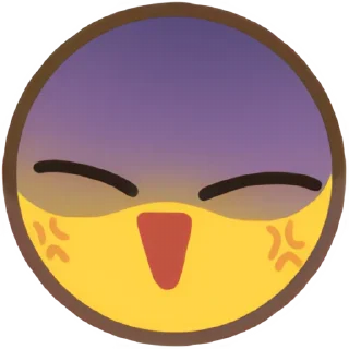 🤬 emoji 小黄豆 Telegram sticker 20 of 45