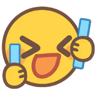 🥳 emoji 小黄豆 Telegram sticker 16 of 45