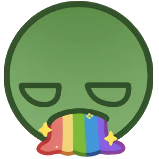 🤮 emoji 小黄豆 Telegram sticker 8 of 45