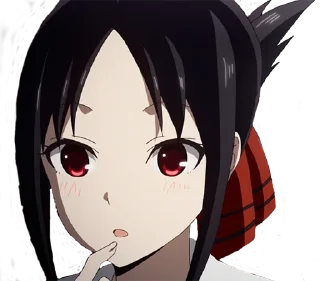 🤔 emoji Kaguya-sama Telegram sticker 23 of 35