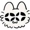 🐱 emoji ₍ ᥣiᥣ ⲙᥱ᧐ᥕ ⲙᥱ᧐ᥕ ₎ ˚₊· ♡ @mewsticks Telegram sticker 19 of 40