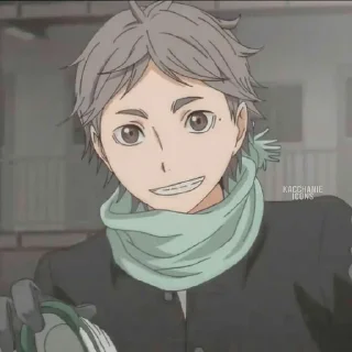 Sticker from Sugawara Senpai
