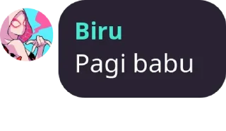 💐 emoji Punya biru Telegram sticker 7 of 28
