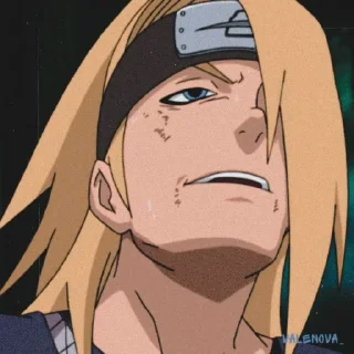 😄 emoji @stikeranimex - deidara Telegram sticker 23 of 27