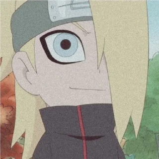 😄 emoji @stikeranimex - deidara Telegram sticker 22 of 27