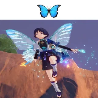 Sticker from Genshin Memes