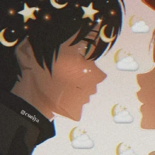 🖤 emoji 𝘊𝘶𝘵𝘪𝘦𝘴 ♡´`♡ { @Ikku2311} Telegram sticker 23 of 120