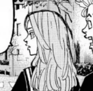 Sticker from yuzuha manga ver