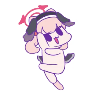 💃 emoji 小春包 Telegram sticker 1 of 21