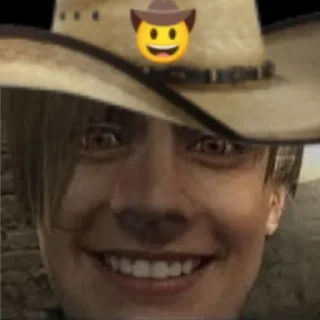 🤠 emoji 😂😂😂 Telegram sticker 17 of 82