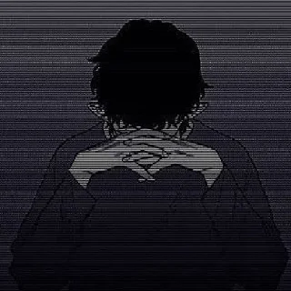 Sticker from Depressed af By Darkness_004
