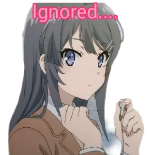 Sticker from Senpai mai