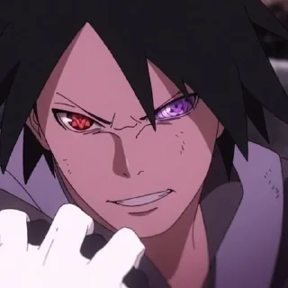 🏮 emoji Uchiha Sasuke : @Relaynime Telegram sticker 11 of 15