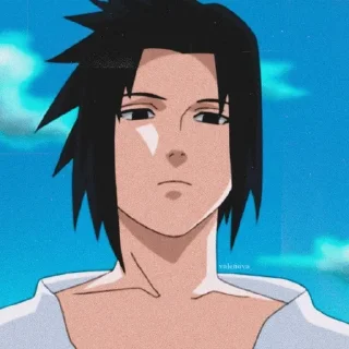⛩ emoji Uchiha Sasuke : @Relaynime Telegram sticker 10 of 15
