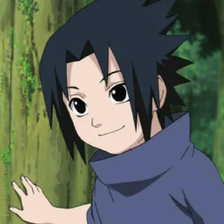 ⛩ emoji Uchiha Sasuke : @Relaynime Telegram sticker 14 of 15