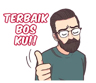 👍 emoji Bewok Hitz /@stickers4u2 Telegram sticker 6 of 8