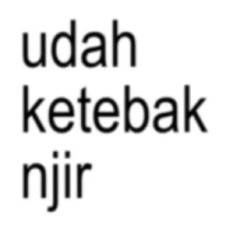 👍 emoji indo text :: @zoepasoup Telegram sticker 4 of 90