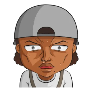 😠 emoji Cangcimen /@stickers4u2 Telegram sticker 13 of 16