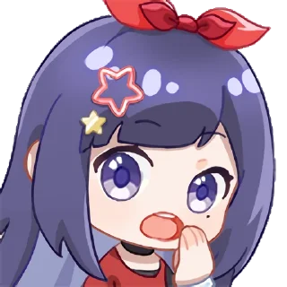 🤭 emoji 贝拉拉贝拉 Telegram sticker 7 of 25