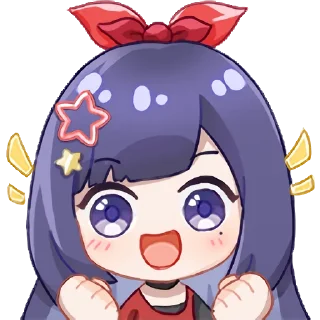 😊 emoji 贝拉拉贝拉 Telegram sticker 12 of 25