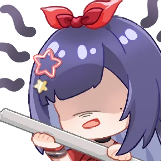 😈 emoji 贝拉拉贝拉 Telegram sticker 6 of 25