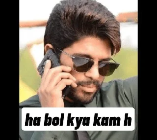 📞 emoji @AKBORANA ALLU ARJUN — @stckrRobot Telegram sticker 6 of 104