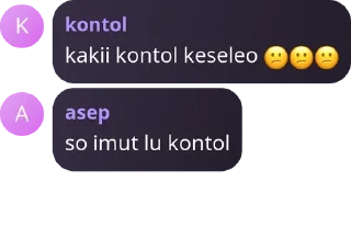 😕 emoji “pesona”ㅤ✽ |.. jauh nan bagaik pack by @QuotLyBot Telegram sticker 1 of 120