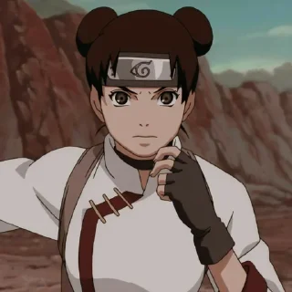 ⛓ emoji Tenten by @Hikari_yuuraw Telegram sticker 8 of 12