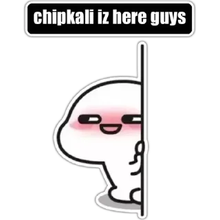 Sticker from Tharki Log Stickers