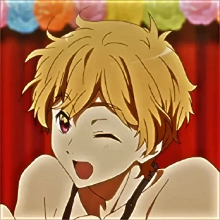 🌻 emoji Nagisa Hazuki |• @animestckr Telegram sticker 6 of 35