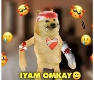 😊 emoji 🐕 ғᴜᴍɴʏ ᴅᴏɢ [5] 😹 @punithgowdastickersin Telegram sticker 21 of 120