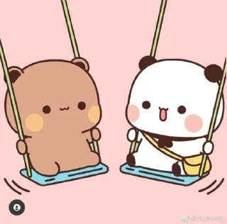 🤭 emoji mew's cute panda Telegram sticker 18 of 120