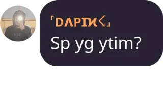 Sticker from Pin